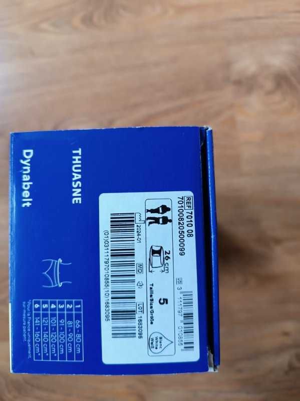 NOWY Pas brzuszny podtrzymujący Dynabelt Thuasne wys. 26 5/XL