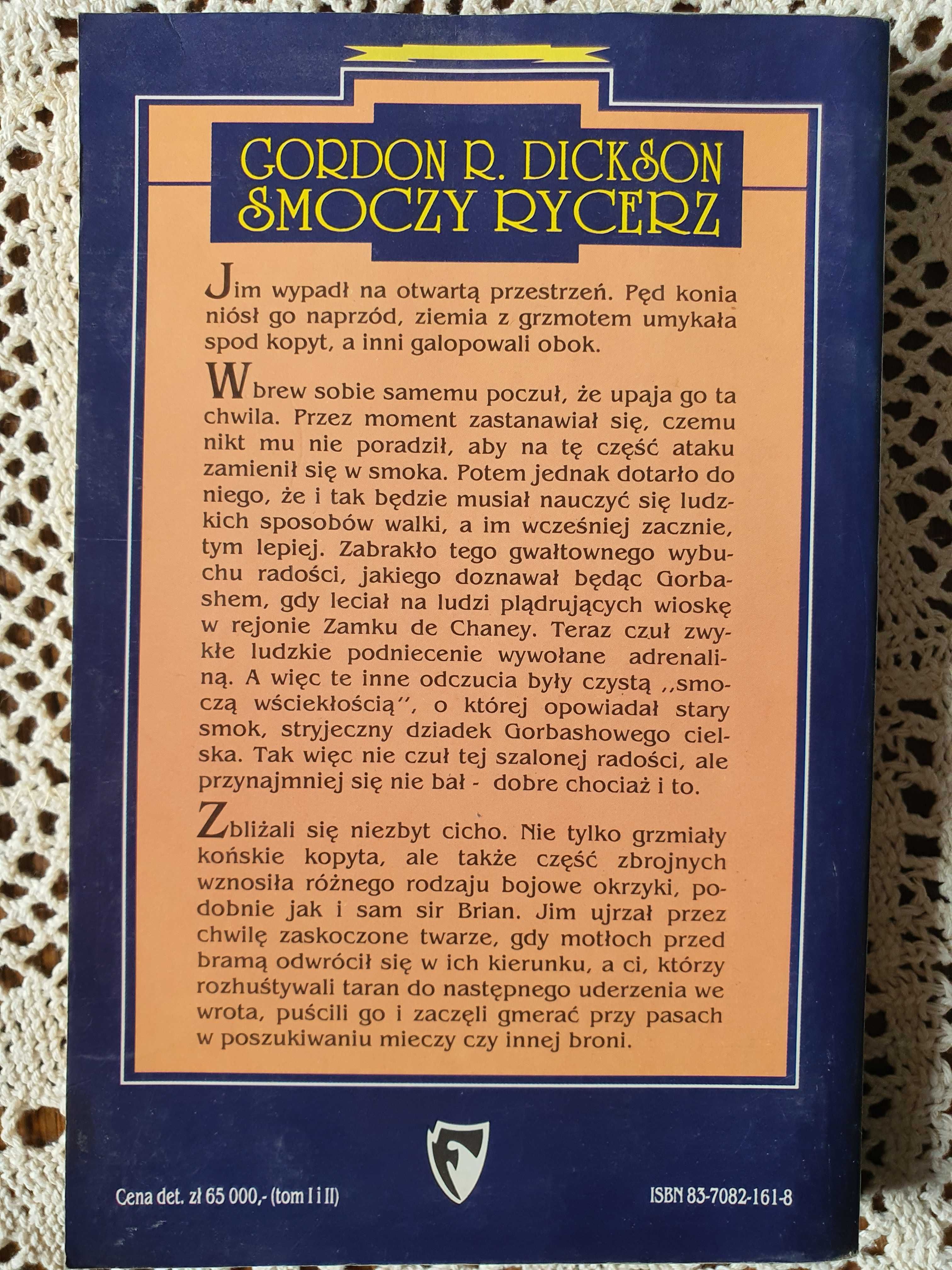 Smoczy rycerz tom 1  Gordon R. Dickson