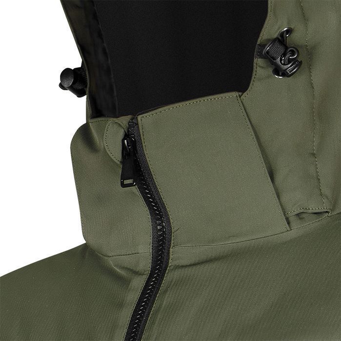 Kurtka Ocieplana Z Kapturem Outdoor, Zielona, Rozmiar M