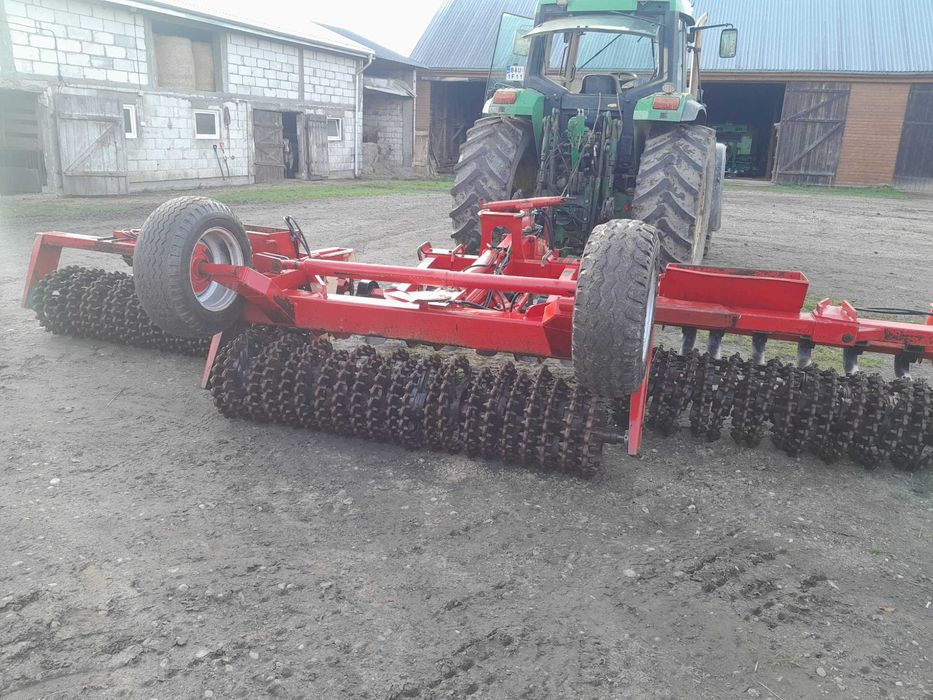 Wały He-Va tip roller 6.5m włóka hydrauliczna