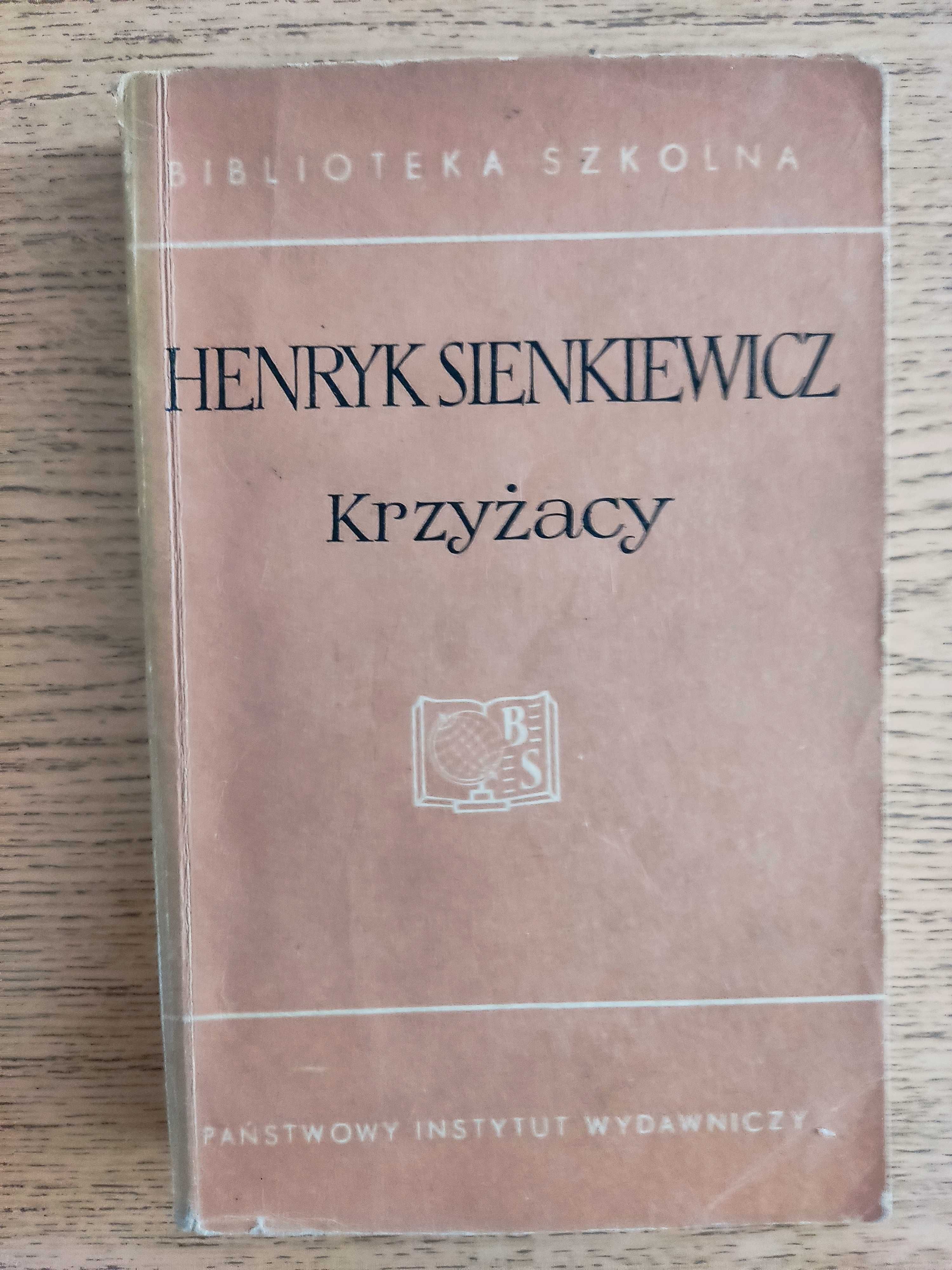 "Krzyżacy" - H. Sienkiewicz - dwa tomy