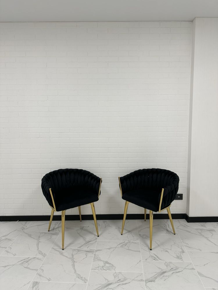 Стілець Just Sit IMPERIA velvet Чорний