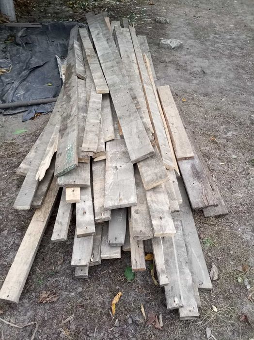 Лати на дах в придатному стані ціна договірна