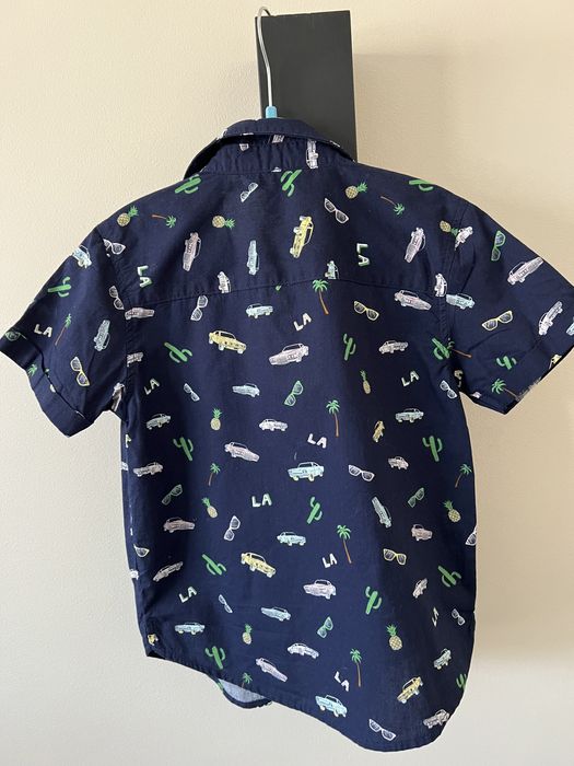 Primark bawełniana koszula w samochody autka r. 5-6 lat 116 cm