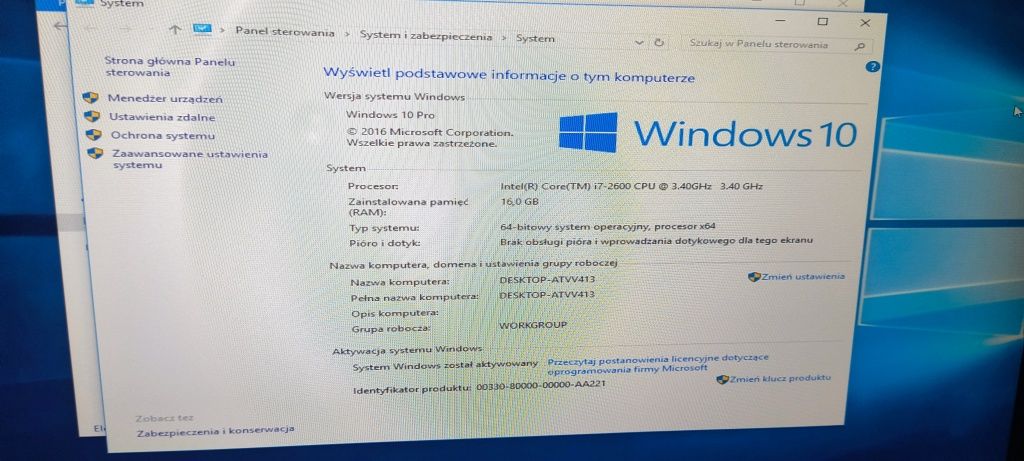 Komputer i7 2600, 16GB RAM, GTX 650 Ti