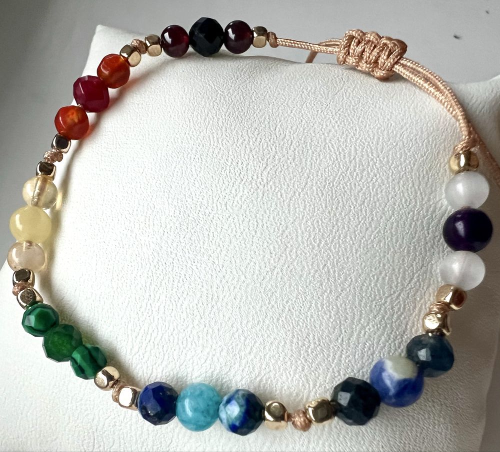 Bransoletka Pełnej Harmonii Czakr 100% Handmade