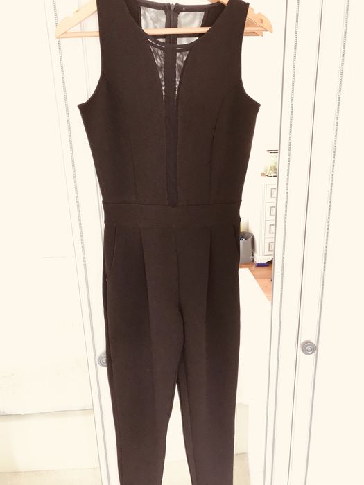 Комбінезон чорний,вечерний комбинезон