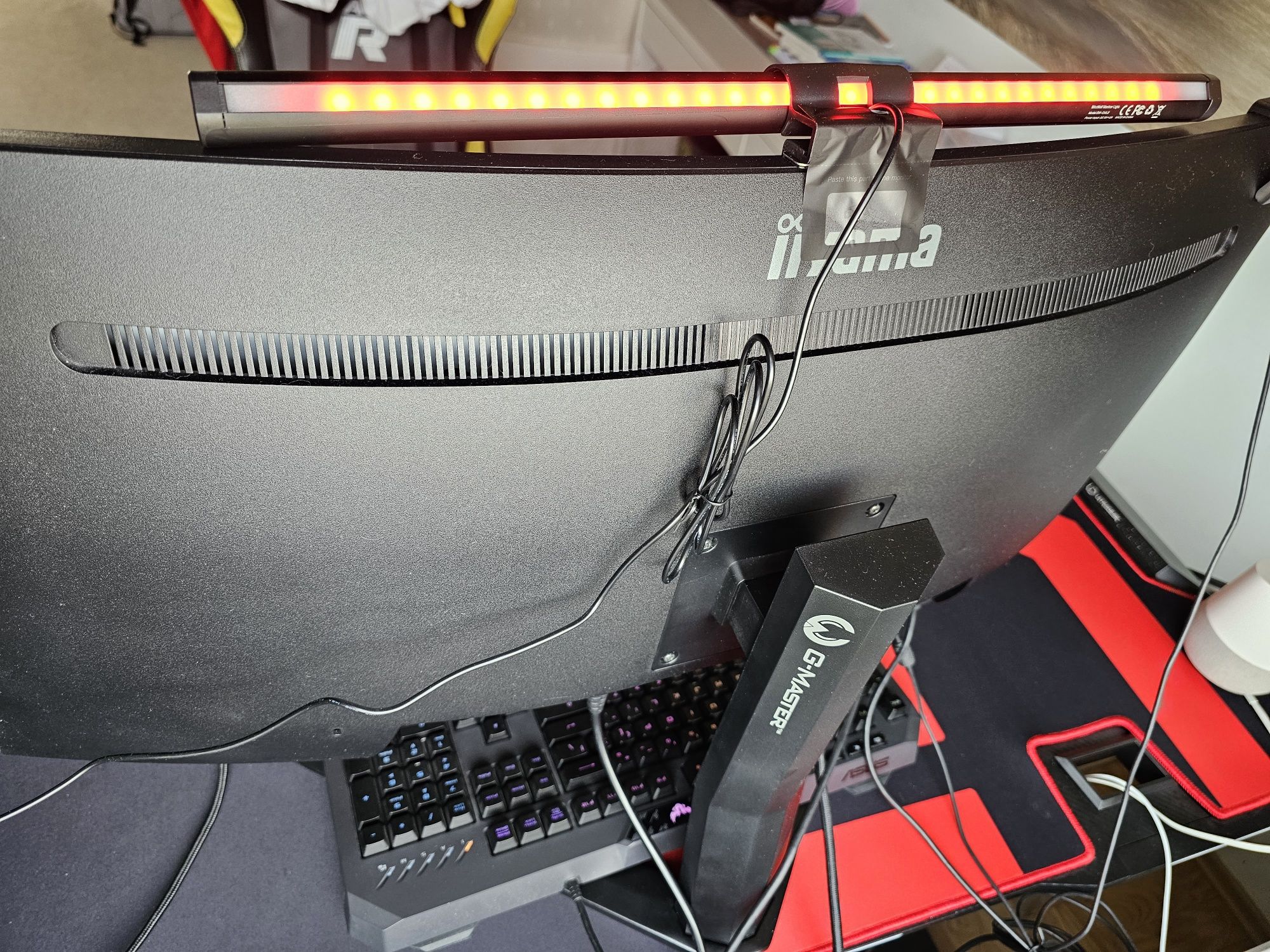 Lampka Led RGB Blitzwolf BW-CML2 na monitor 5W nowa 3tryby białe 15RGB