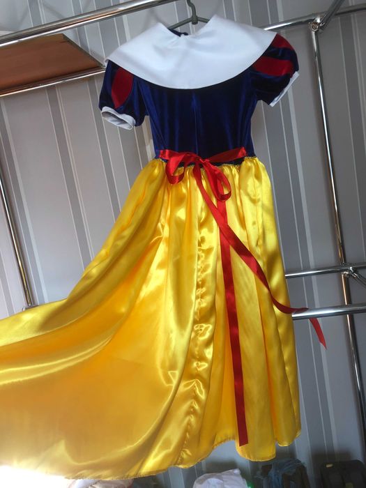 платтє - атлас + вельвет - Білосніжка