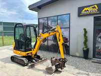 Minikoparka JCB 8018 z 2014r rozsuwane gąsienice sprowadzona szybkozłą