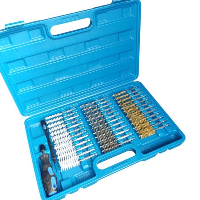 Набор щеток для чистки каналов 38од, в кейсе набір щіток