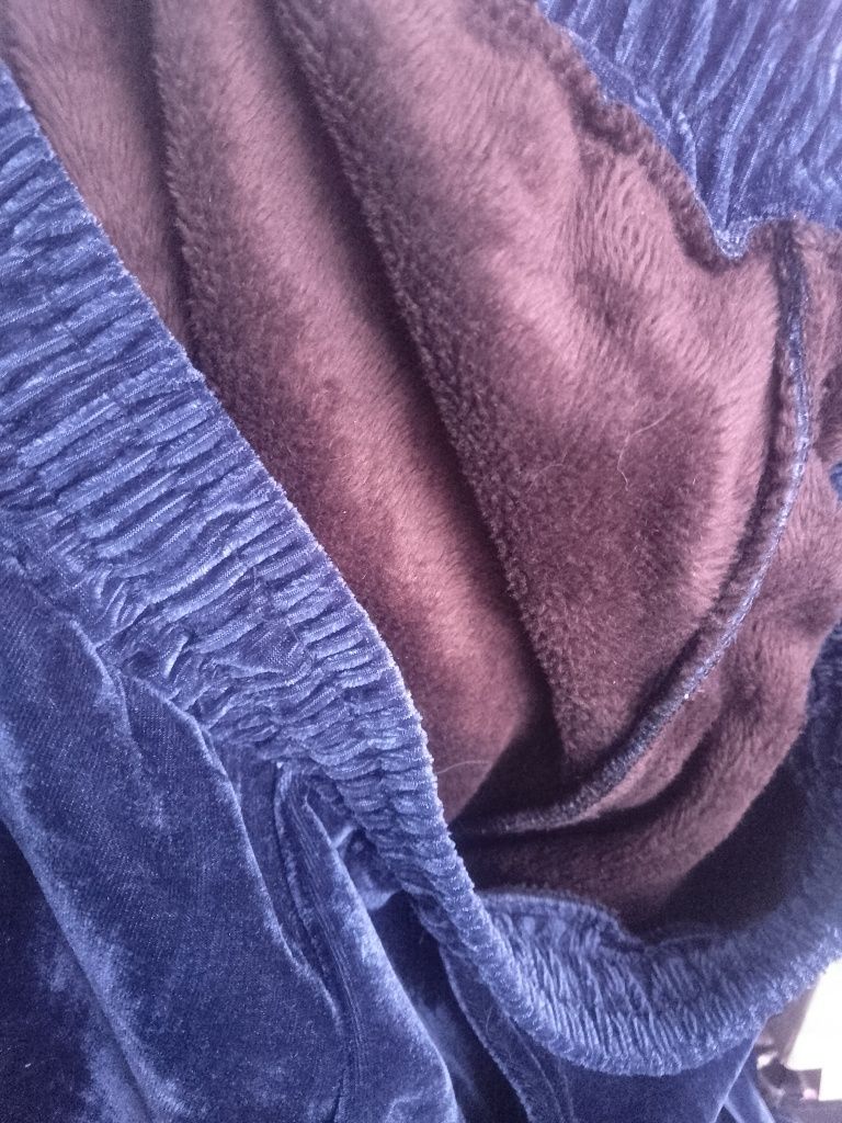 Зимові штани з начосом бриджи на флис кальсони теплі штани велюр махра