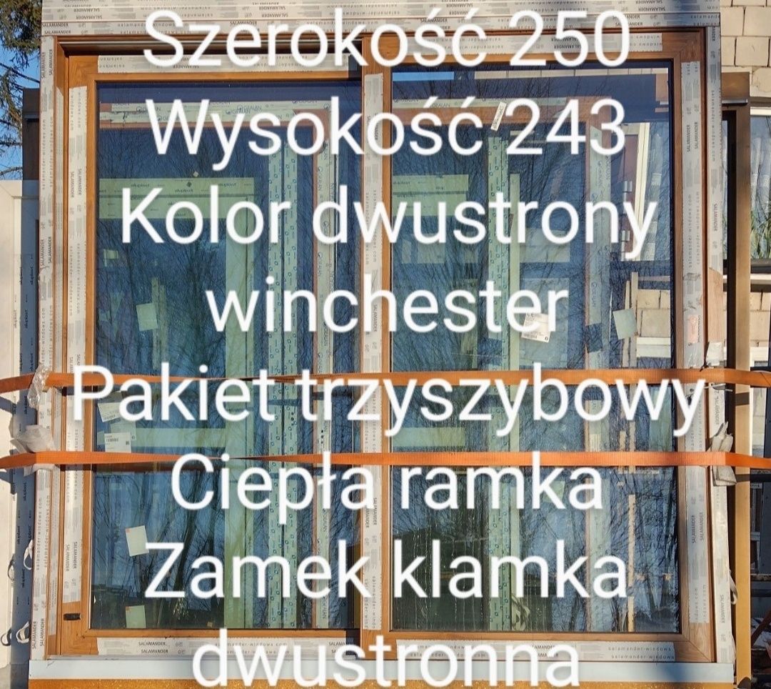 Drzwi przesuwne 300 Antracyt  Full opcja