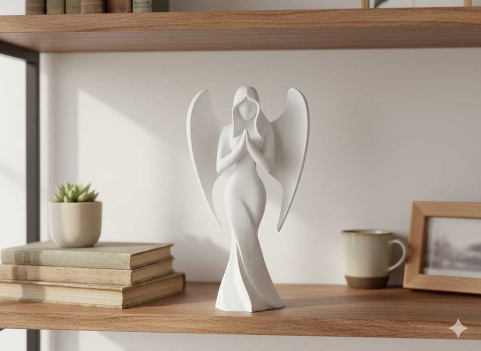 Figurka Anioła Stróża - Dodaj Spokoju i Uroku Swemu Domowi!