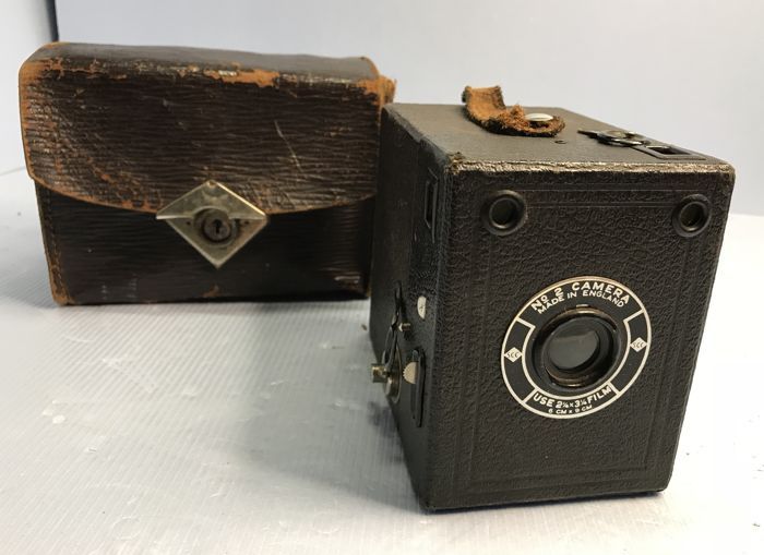 3 Câmaras antigas "boxcameras" vintage