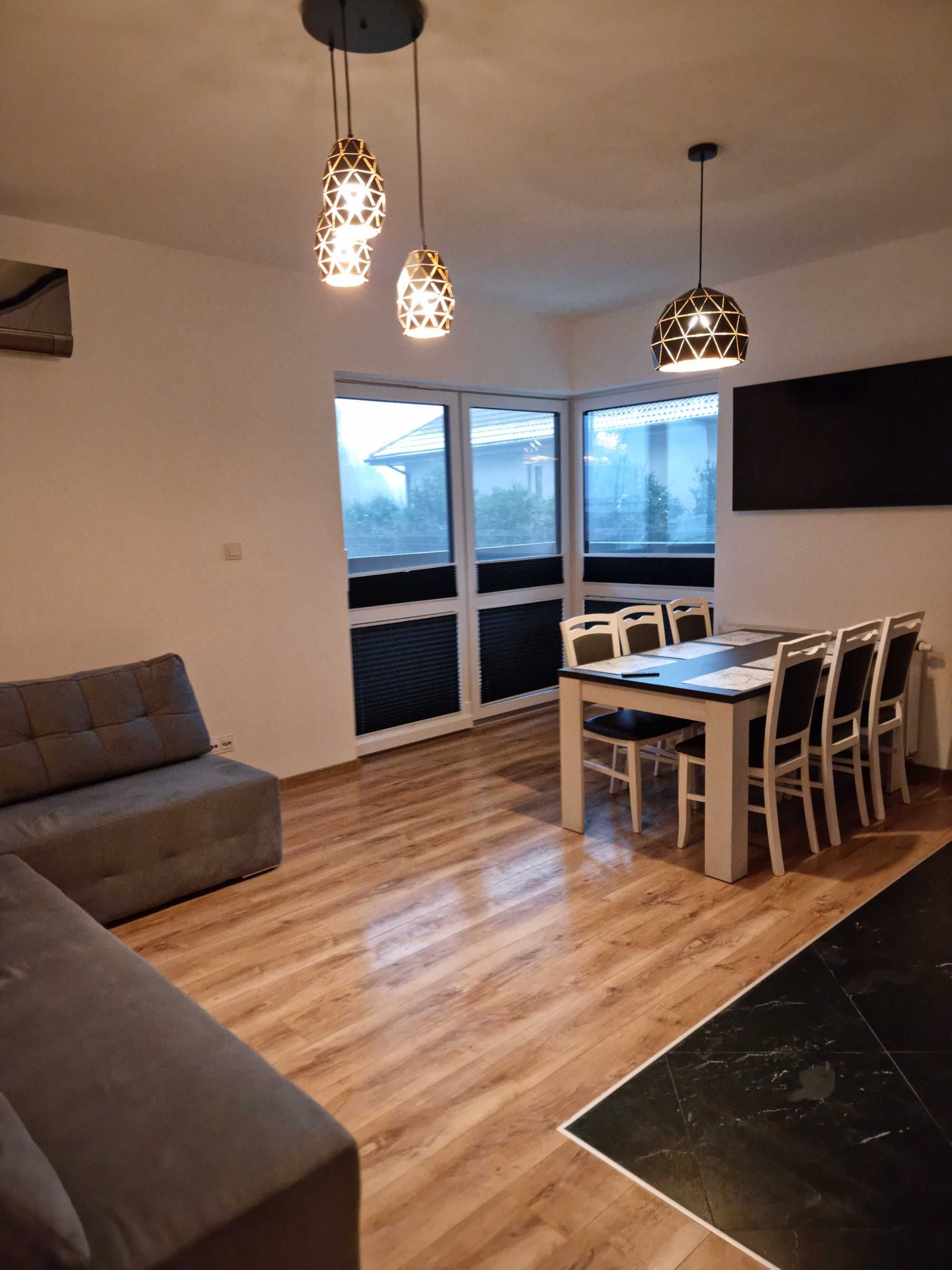 Noclegi Apartament Mieszkanie dwie sypialnie salon taras max 8 osób