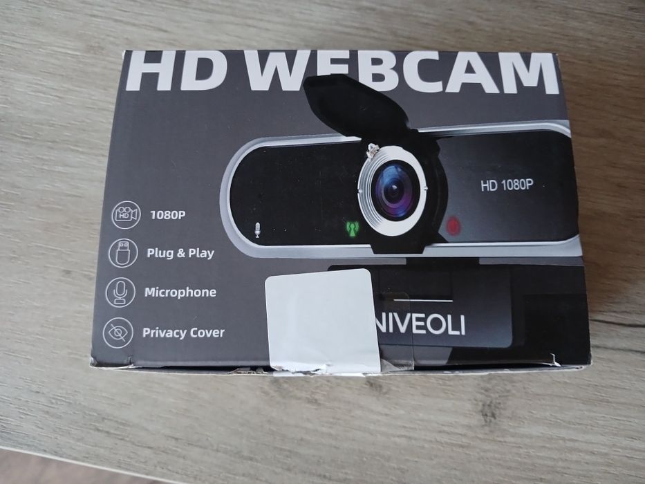 Мережева камера NIVEOLI 1080P з мікрофоном. WEB камера