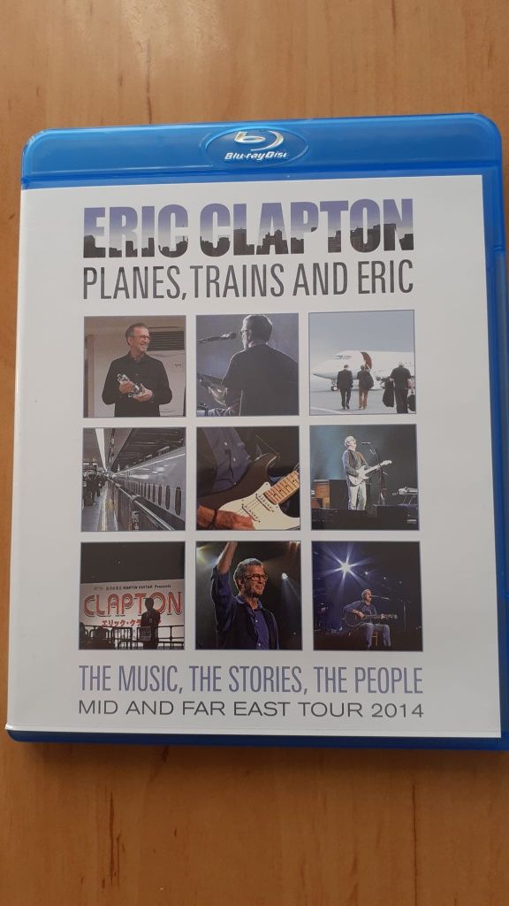 Blu-Ray Eric Clapton - Planes, Trains And Eric.