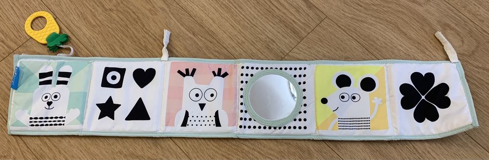 Розвиваюча мʼяка книжка-розкладачка Taf Toys