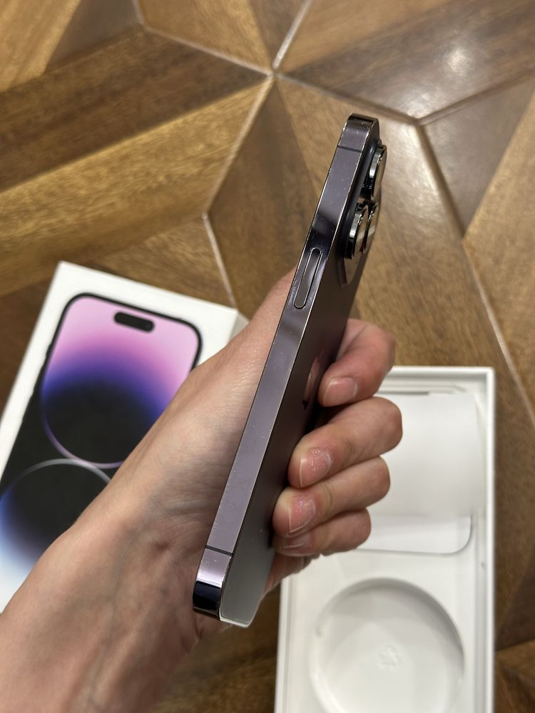 Iphone 14 pro 128 ddeep puple