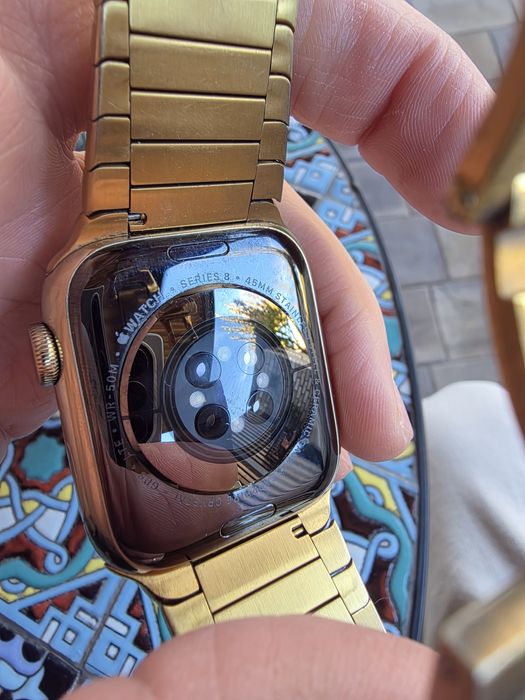 Apple Watch Series 8 45mm LTE Gold Stainless Steel