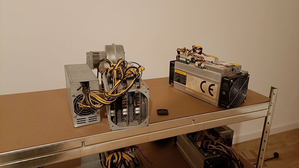 6xAntminer S9 13.5-14.5TH + T9