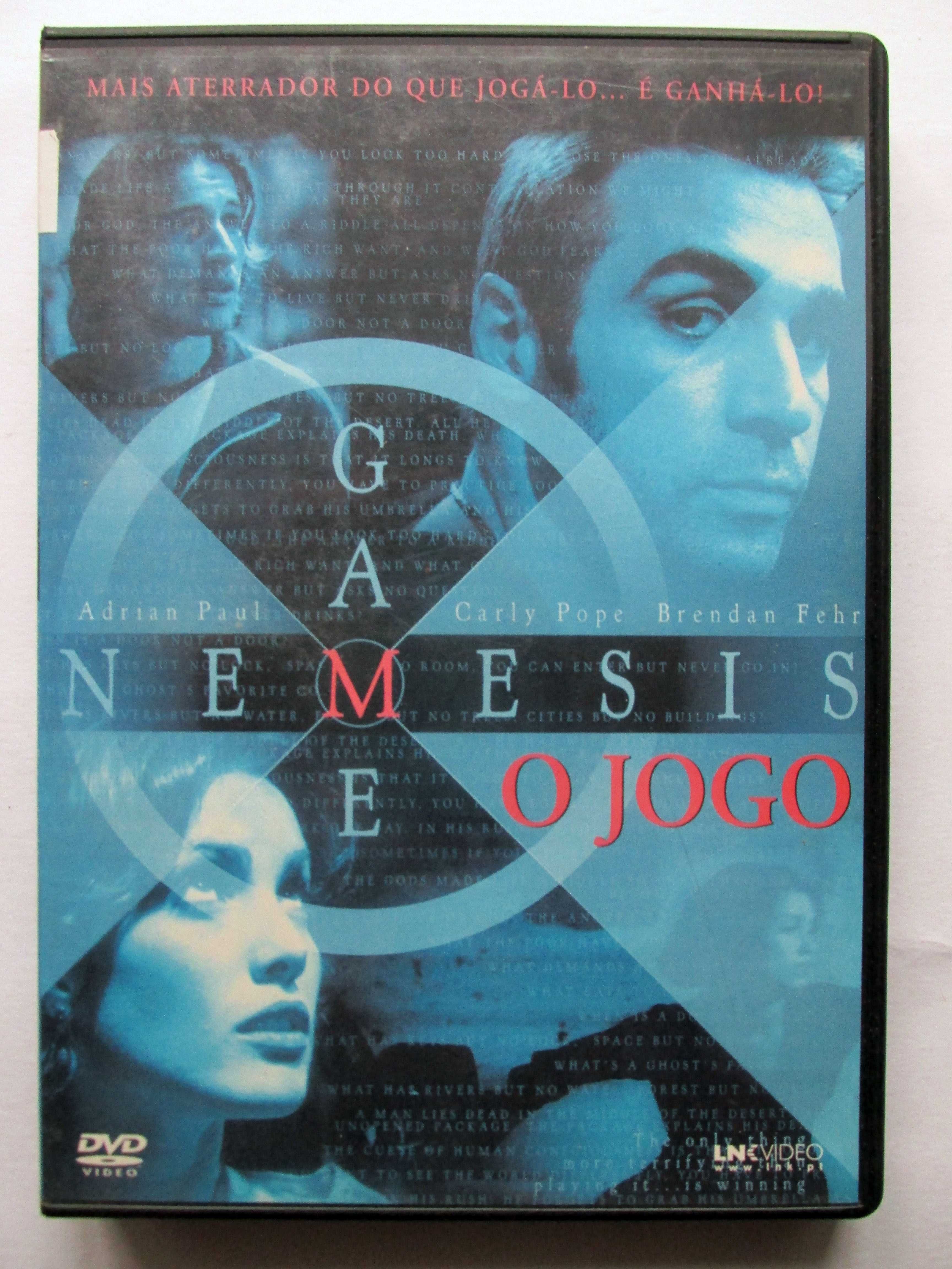 DVD Nemesis O Jogo,