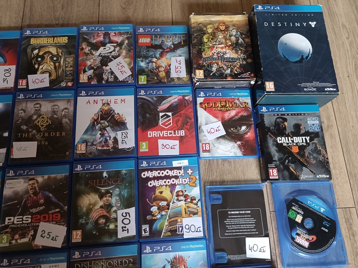 Gry PlayStation 4 LEGO NFS resident evil call of duty