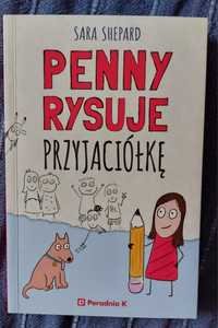 Penny rysuje przyjaciółkę