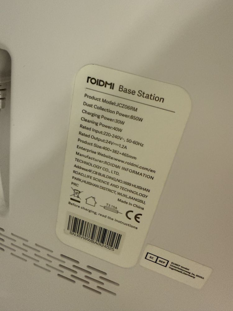 Roidmi EVA 10 robot myjaco odkurzajacy bdb stan