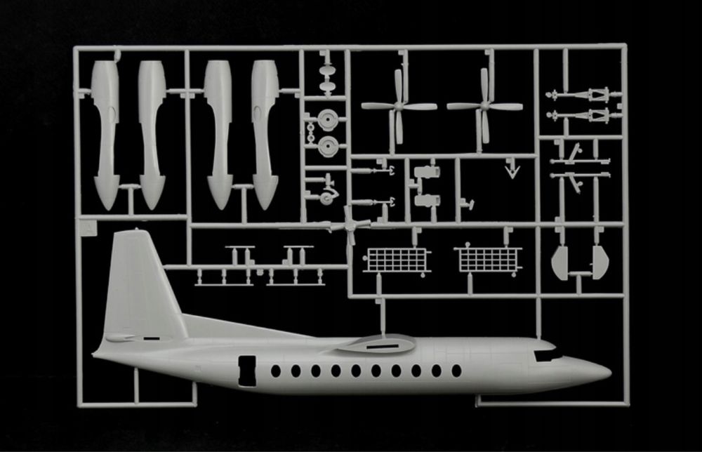 Model samolot Fokker F-27 Maritime Patrol Italeri 1455