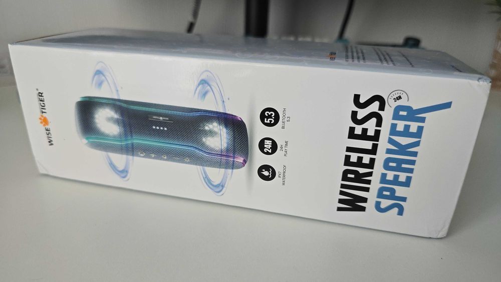 Колонка bluetooth wisetiger f10c ipx7 Dark Green