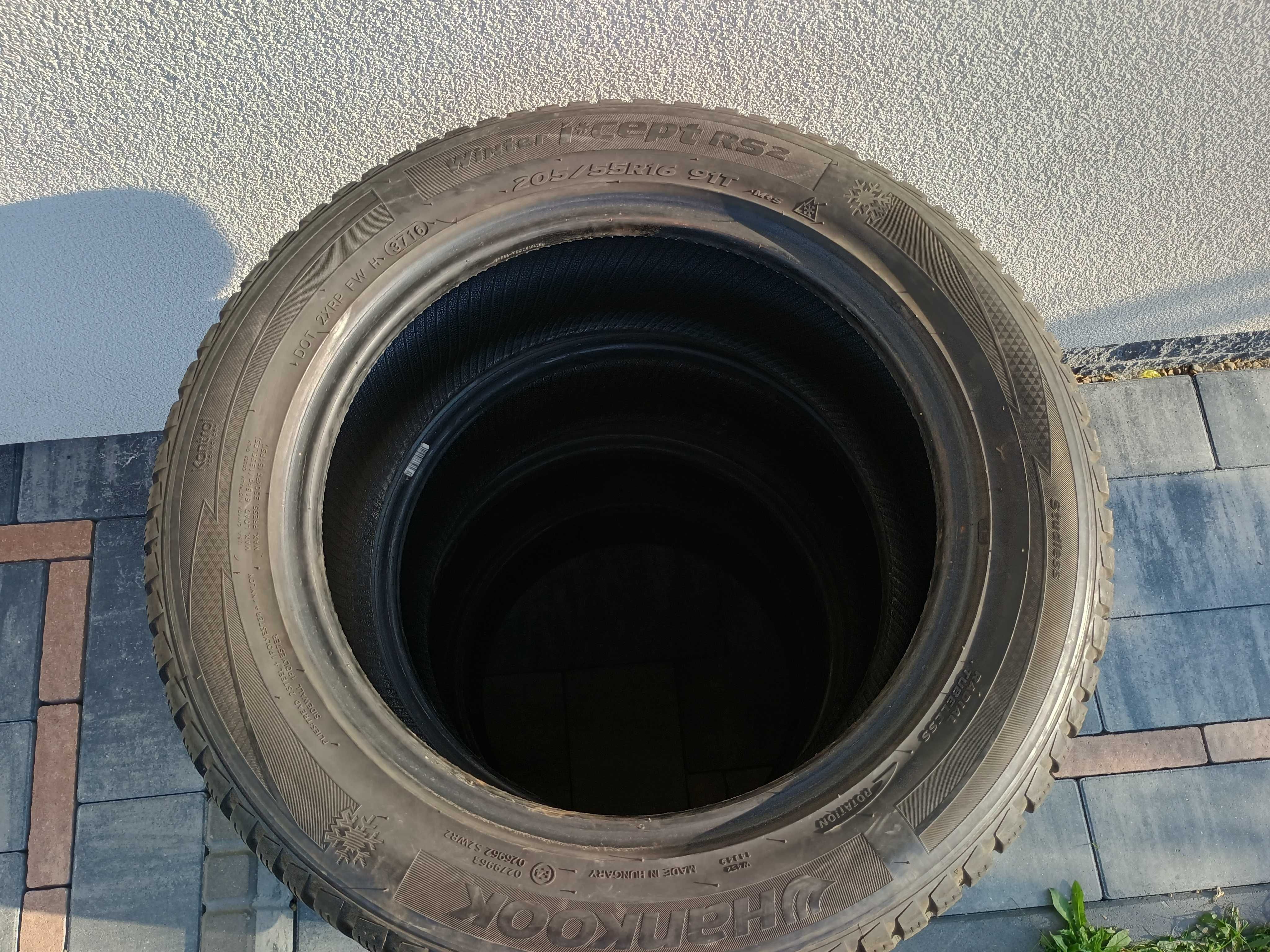 Opony zimowe/wielosezonowe 205/55r16 Hankook I'cept Rs2 Cena za całość