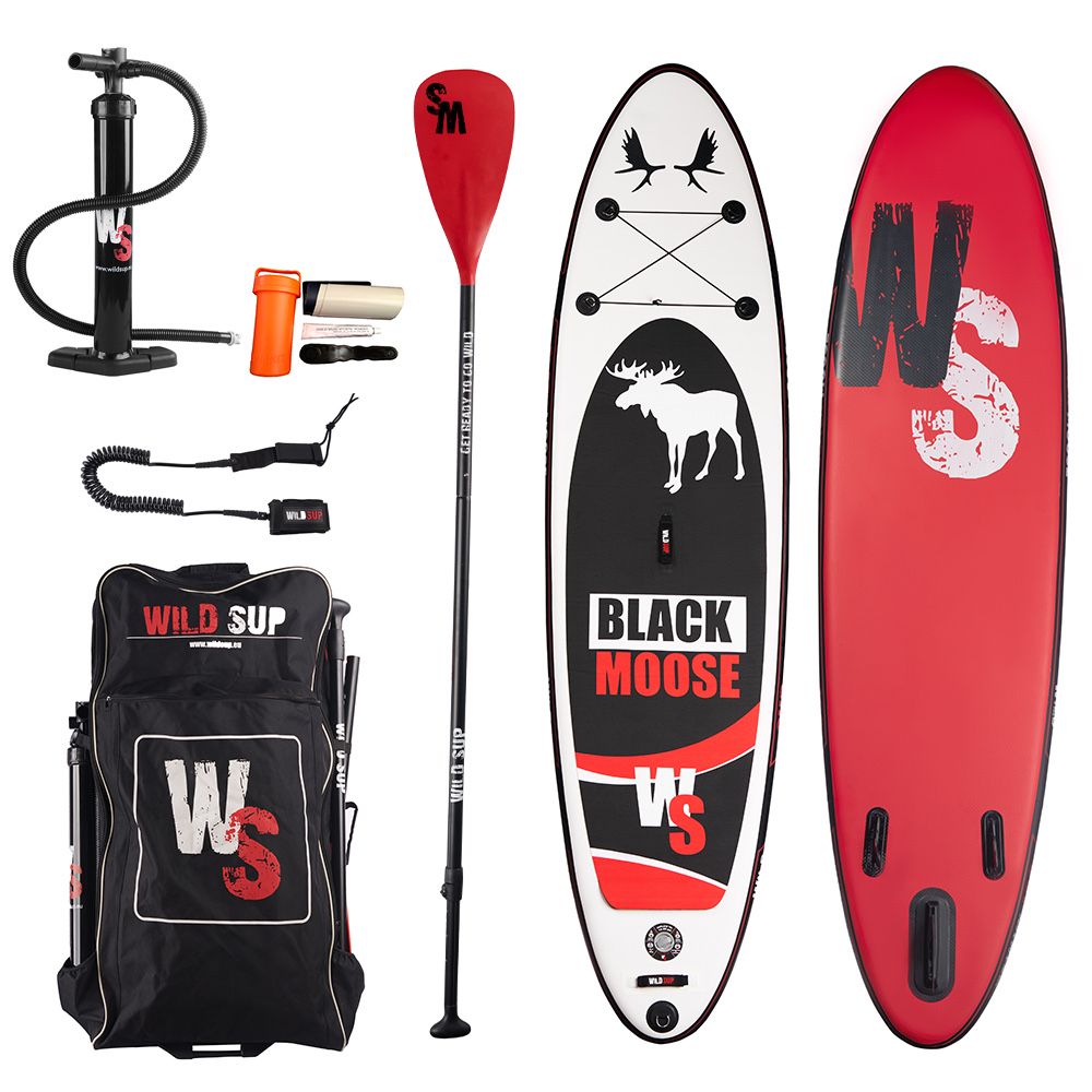 27PSI - Wild SUP deska Black Moose 10,6 zestaw z wiosłem, nowy, unikat