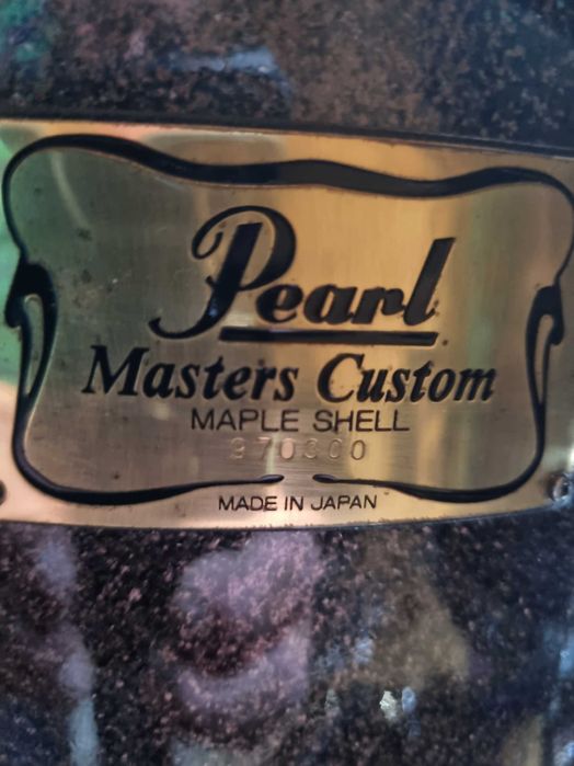 Pearl Master Custom-Japan, statywy, werbel, talerze b20  Turkish!