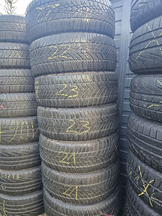 Opony Zimowe R17 225/55-Montaż-Dunlop