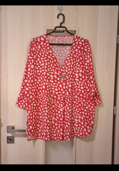 Bluzka damska elegancka rozmiar 5 XL 50 wymiary w opisie