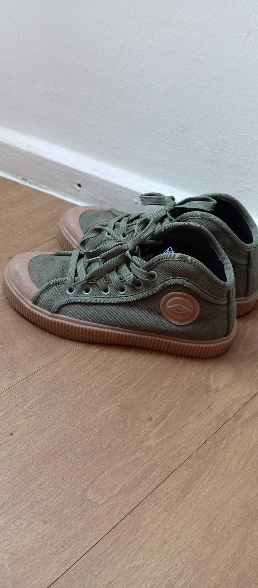 Ténis Sanjo K100 Kaki Gum NOVOS 35