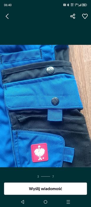 Spodnie Strauss nowe 50