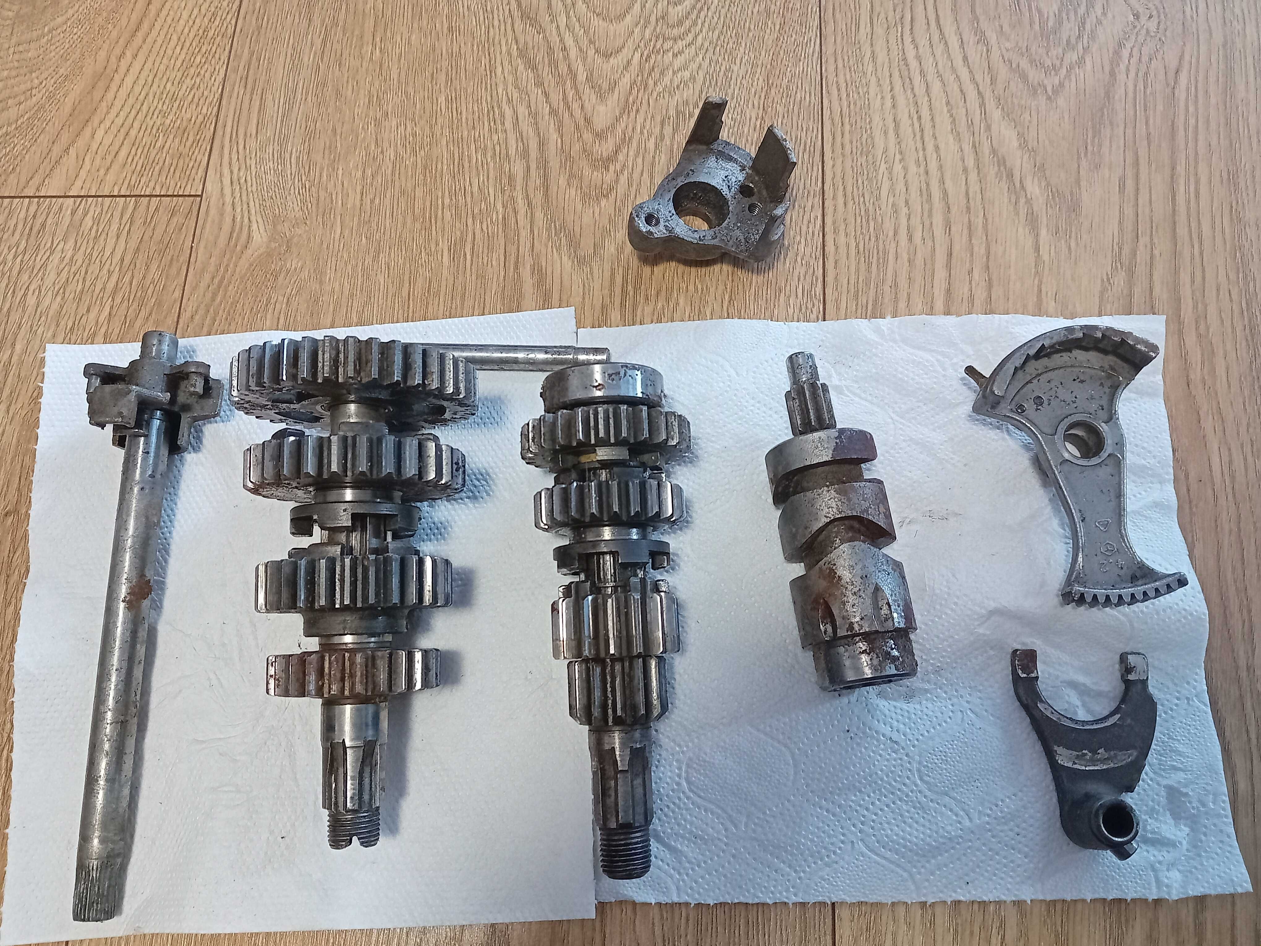 Skrzynia biegów mz ts 250, 4 biegi, trophy, Es.