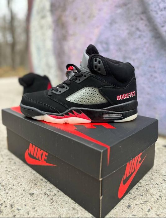 Зимние Кроссовки Jordan 5 на Gore-Tex 36-45