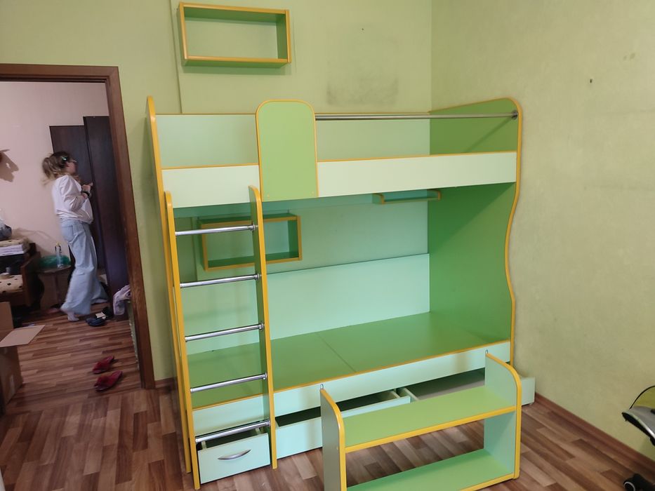 Ліжко двоярусне дитяче 200*90