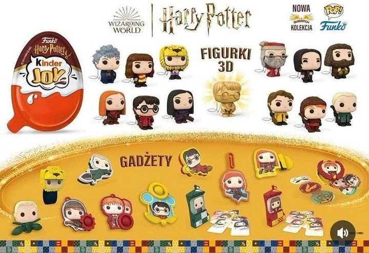 Harry potter funko pop kinder joy 2 kolekcja