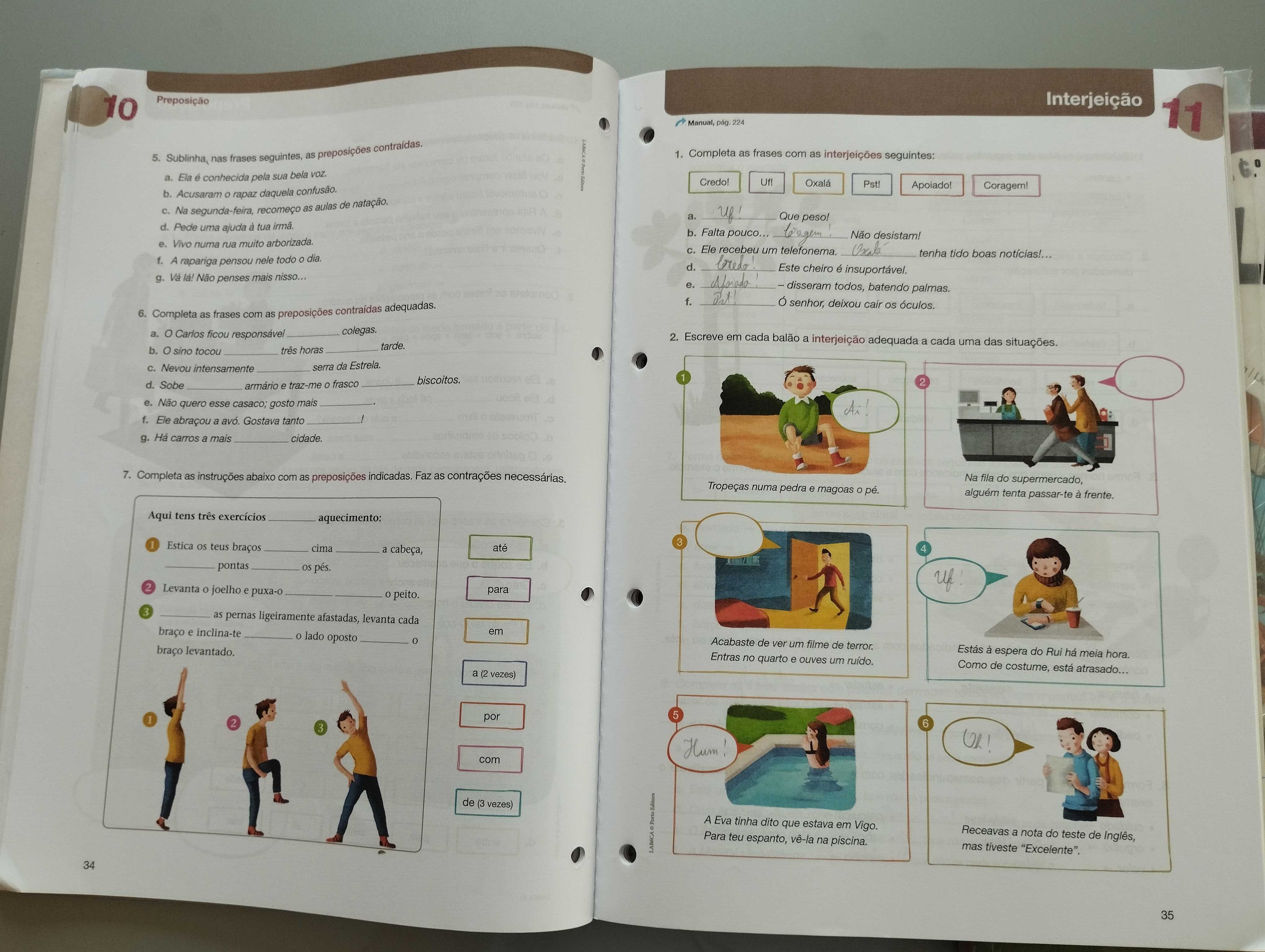 Livros 6º ano Porto Editora