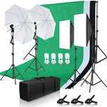 Kit Iluminação Estúdio Fotografia/Video Pro Completo Novo