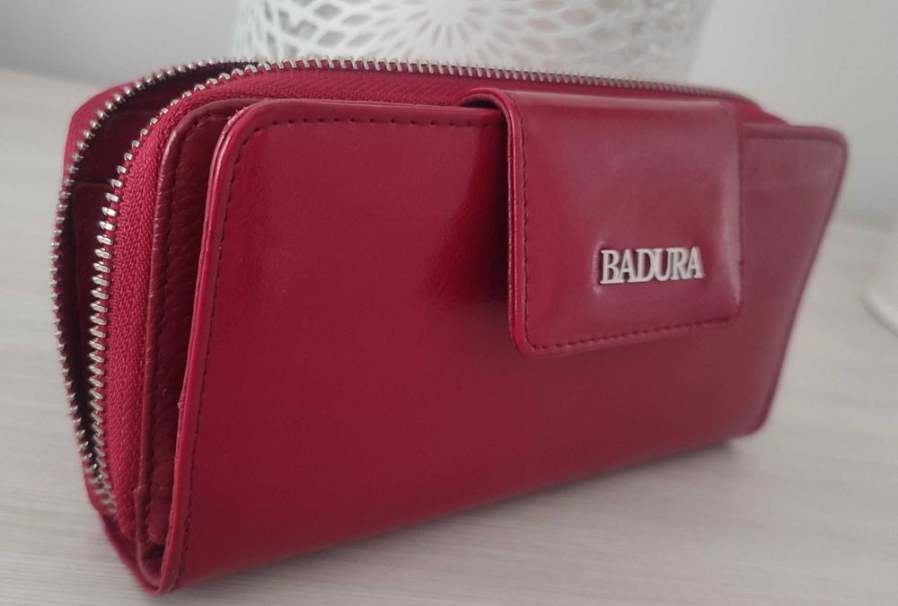 Portfel damski skórzany Badura