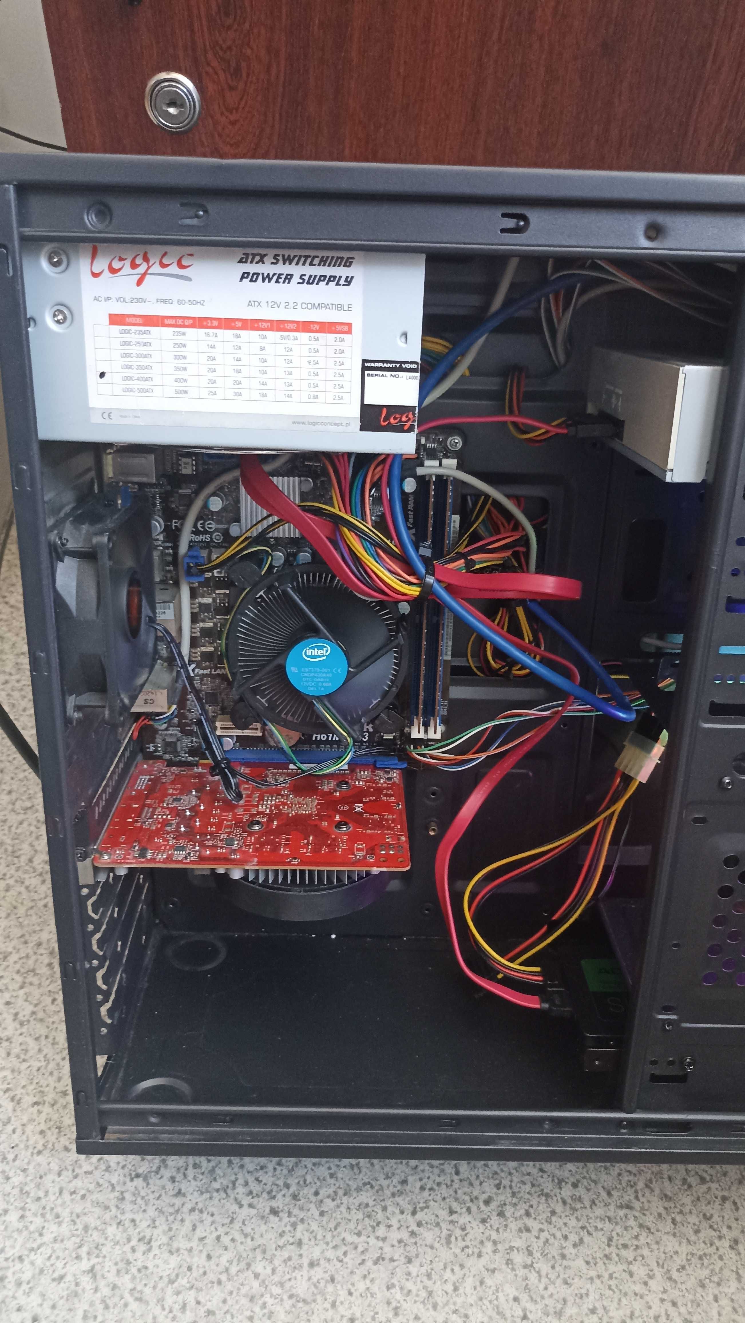 Tani komputer do gier i5-3470 GTX 1050Ti RAM 8GB DDR3 SSD 240GB W10