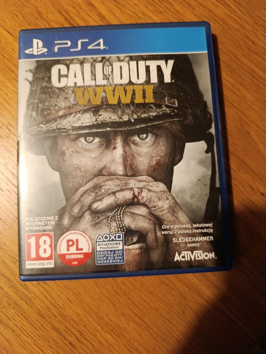 Call of duty WW2 PS4 wersja PL dubbing