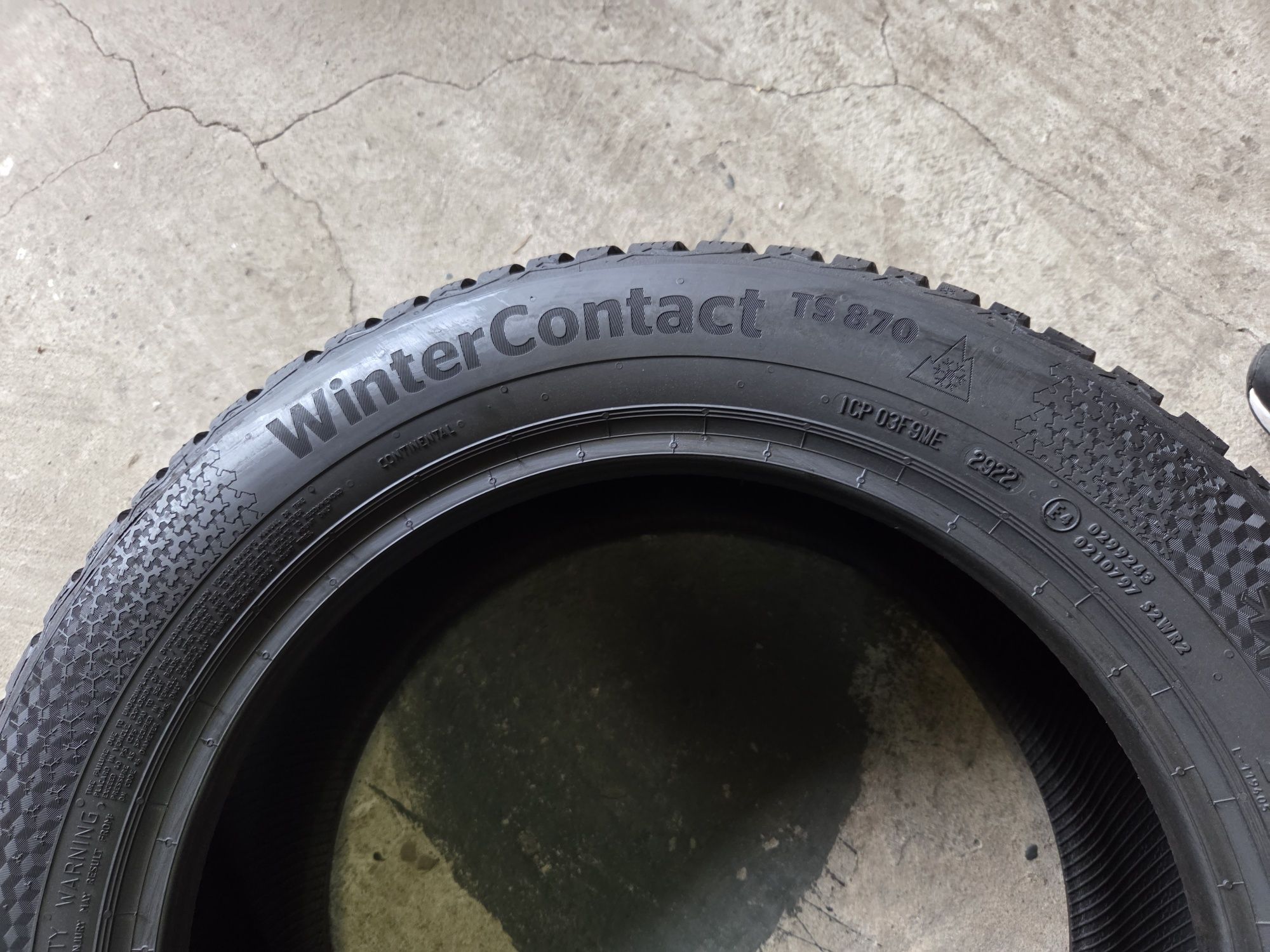 opony używane 205/55R16 Continental Wintercontact TS 870
