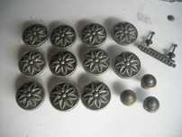 Puxadores pegas antigos vintage retro portas armario gaveta 3 modelos